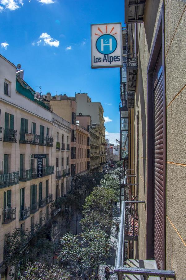 Hostal Los Alpes Madrid Eksteriør billede